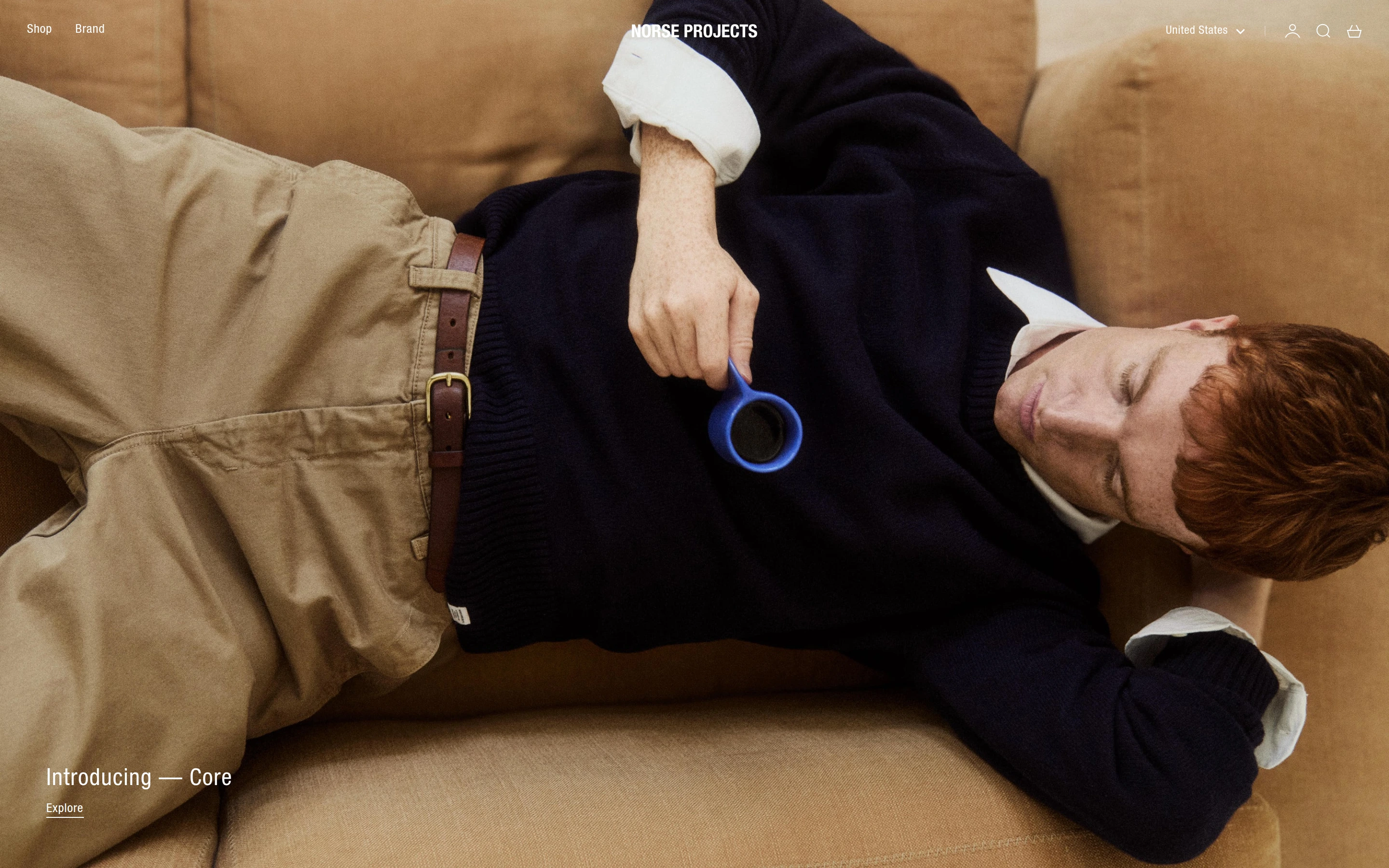 Norse Projects — captured interface