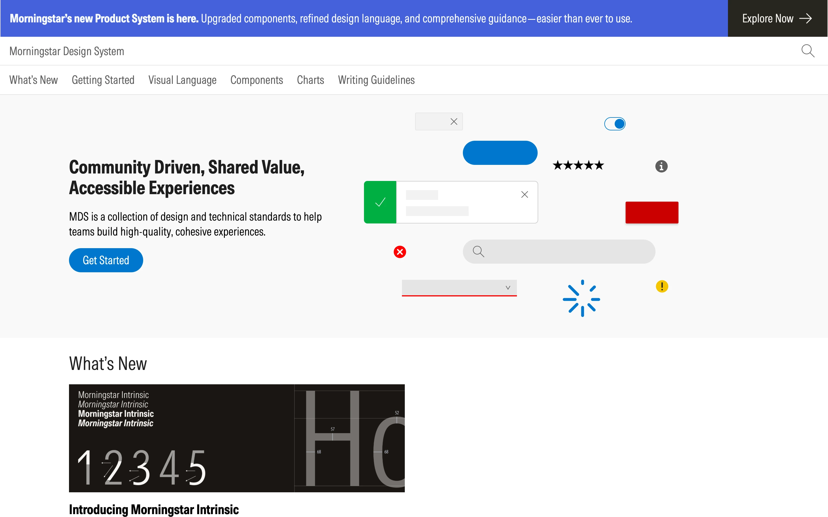 Morningstar Design — captured interface