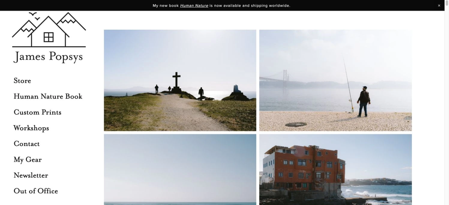 James Popsys — captured interface