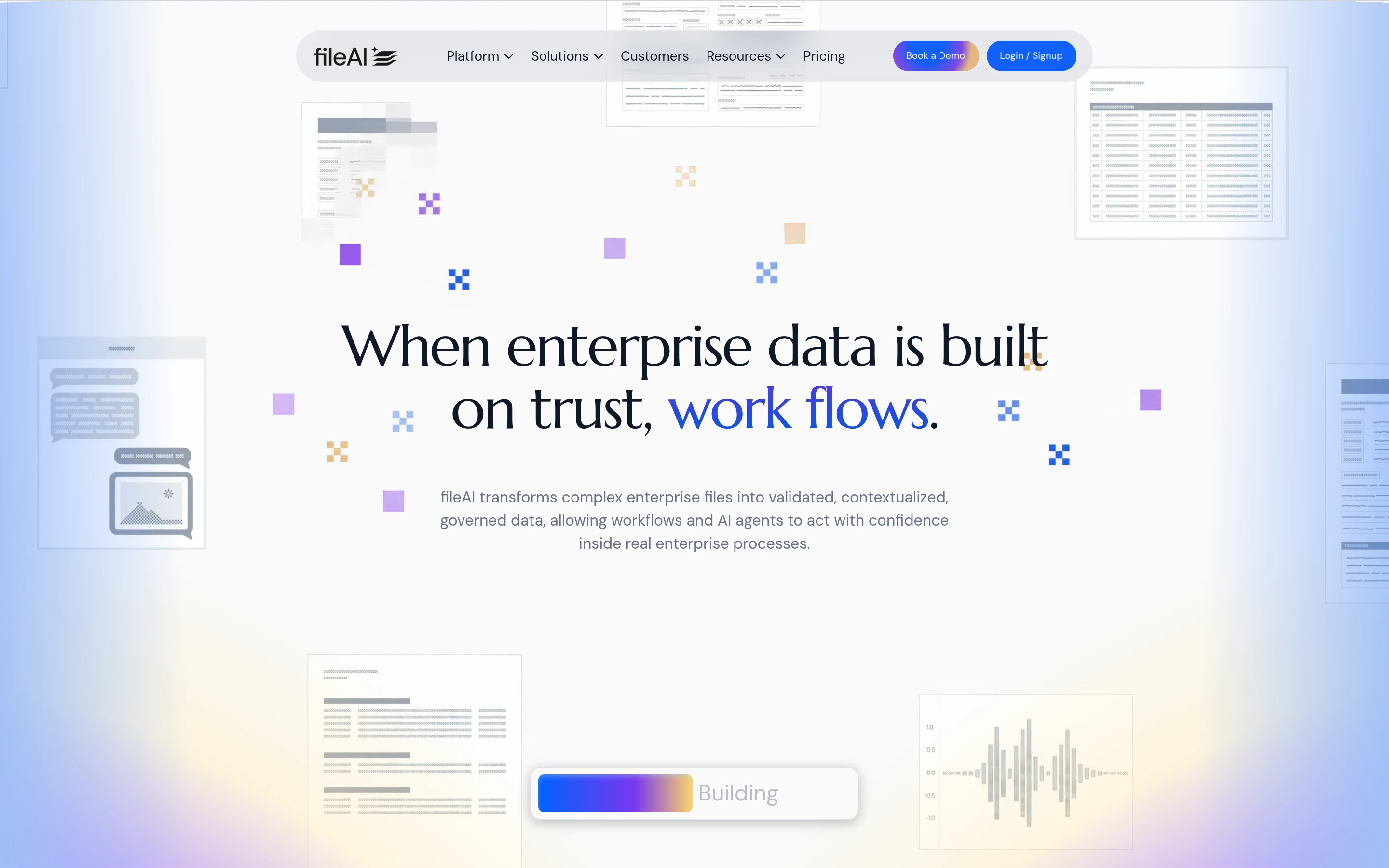 fileAI — captured interface