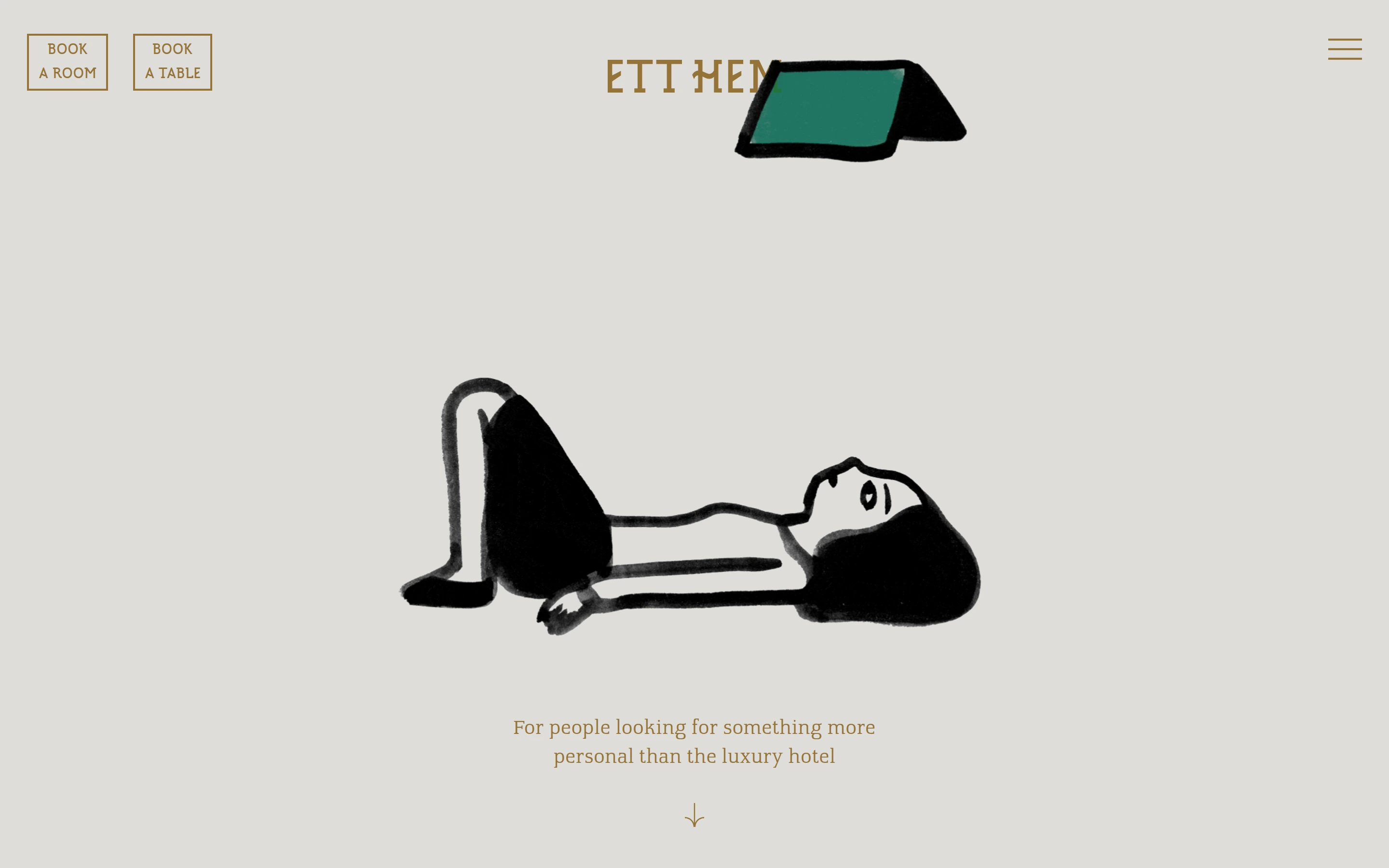 Ett Hem — captured interface