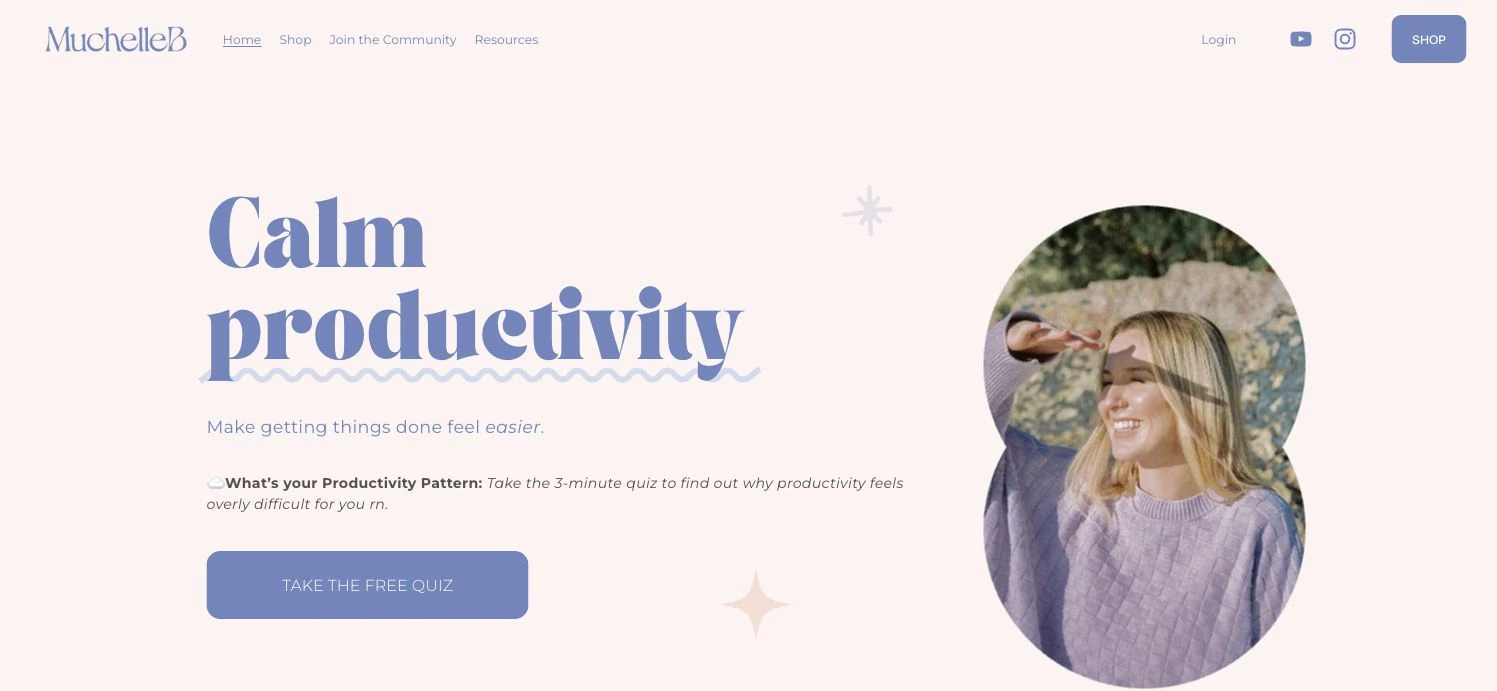MuchelleB — captured interface