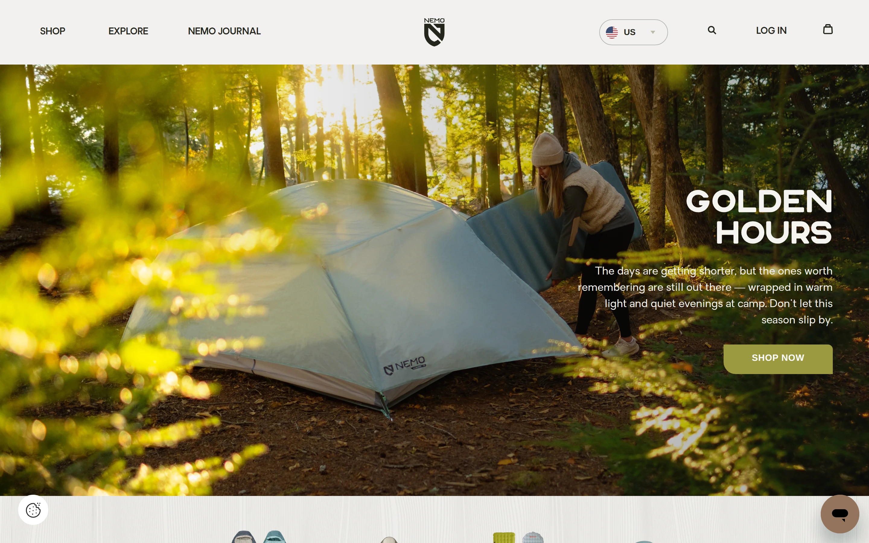 Nemo Equipment — captured interface