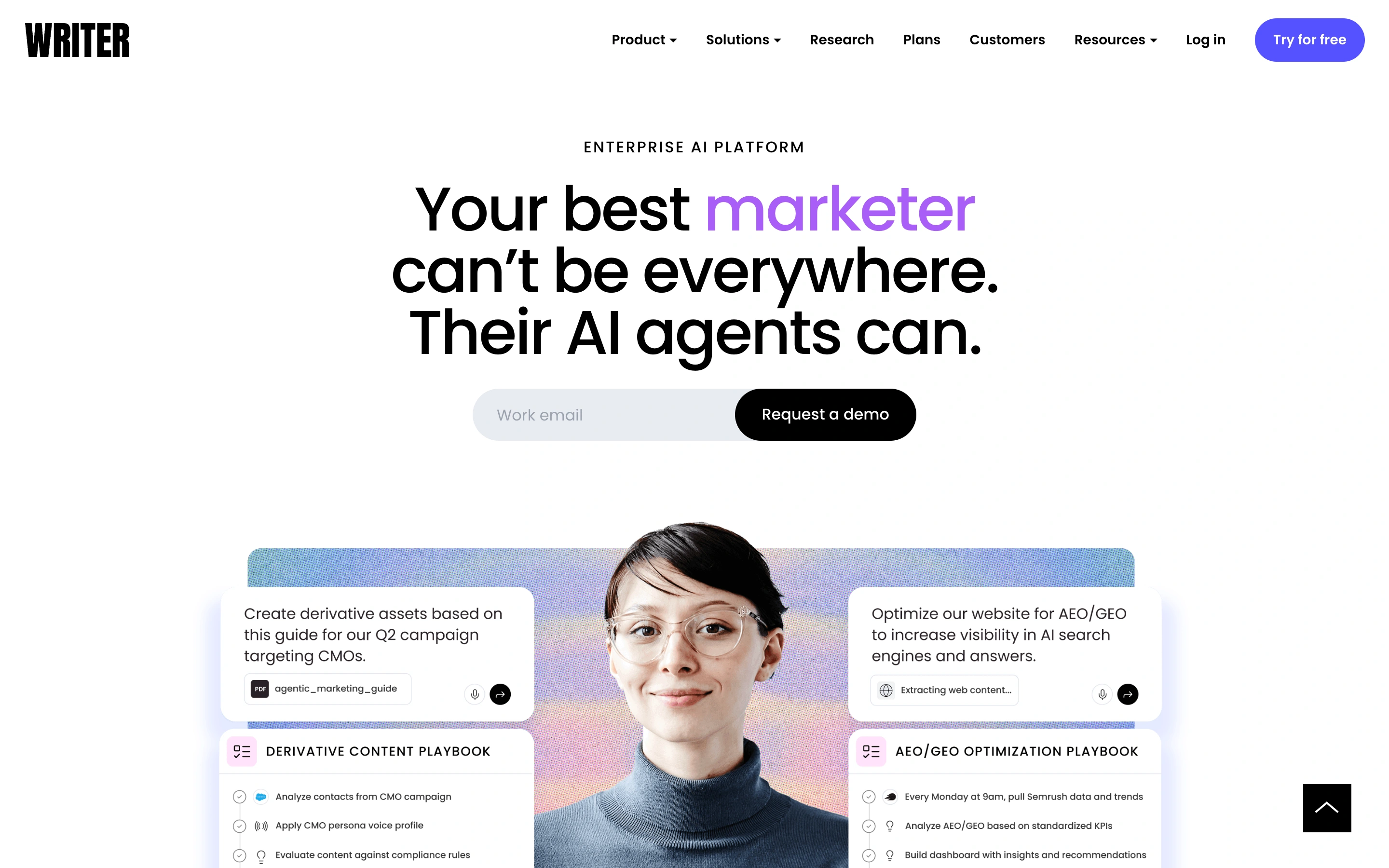WRITER — captured interface