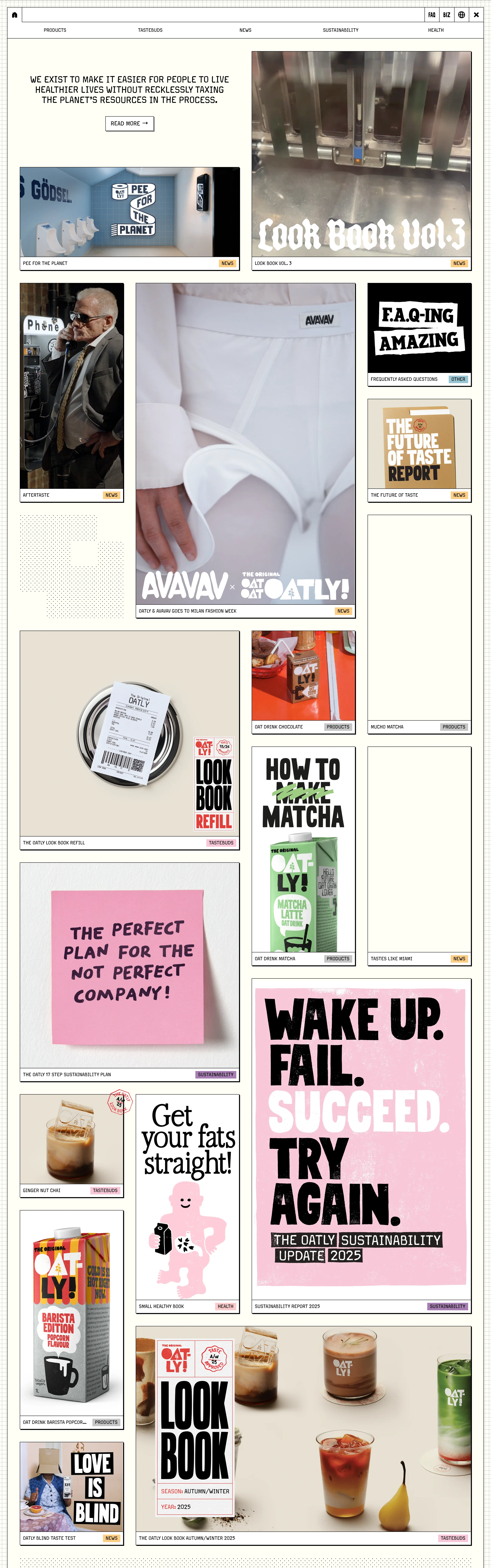 Oatly — Warm Playful DTC — captured interface