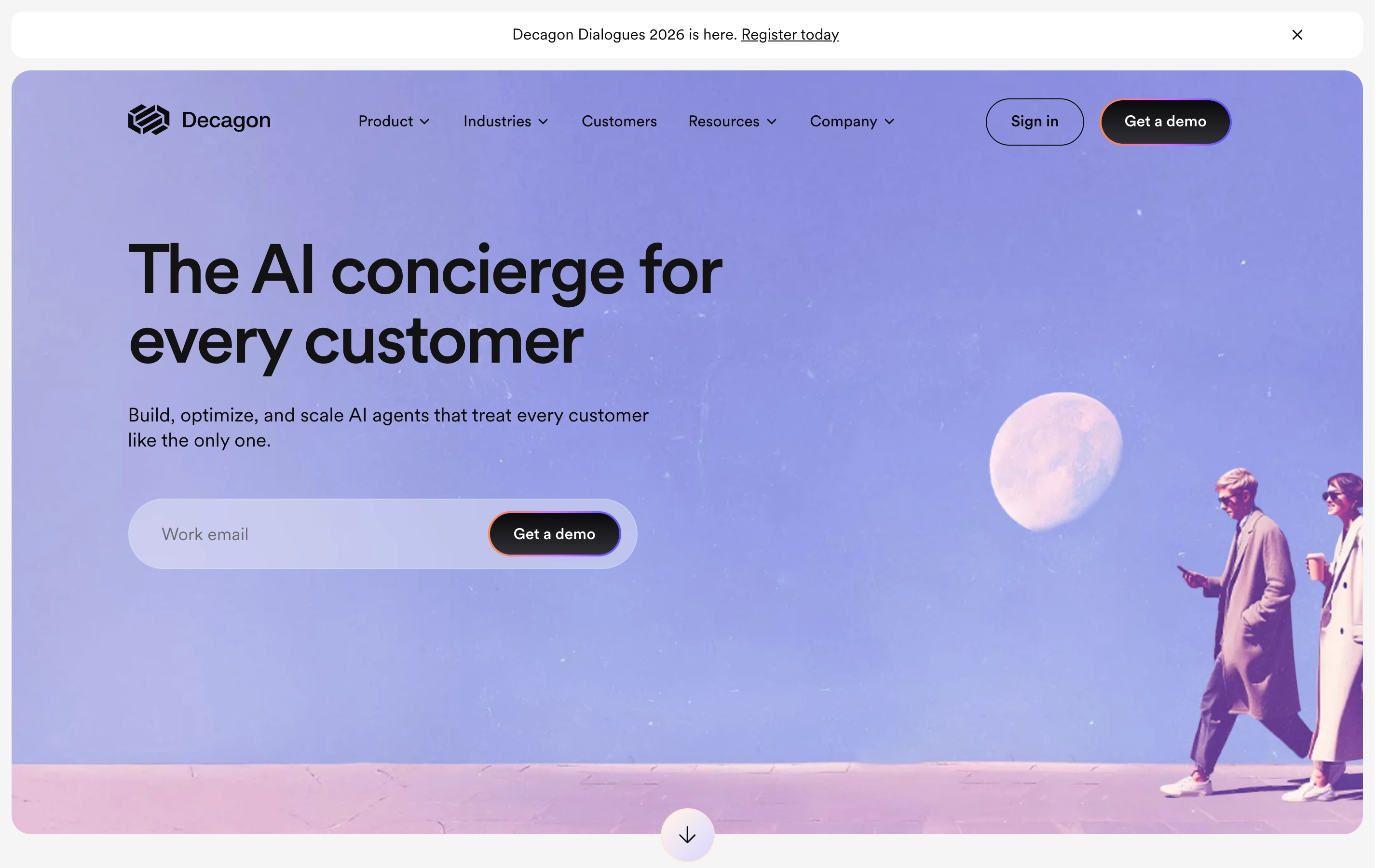 Decagon — captured interface