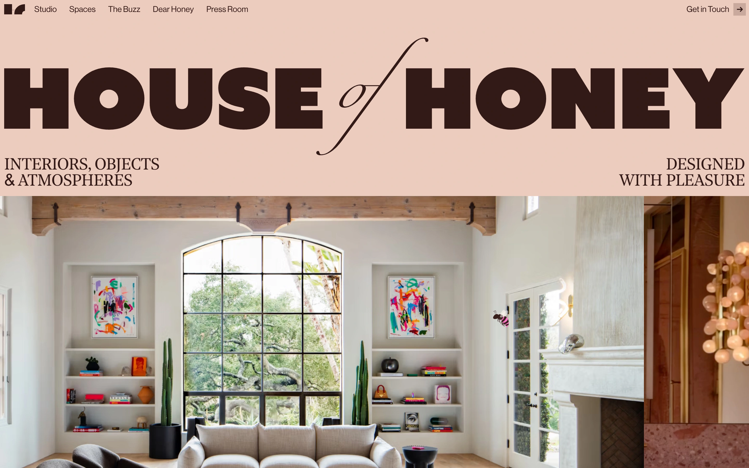 House of Honey — captured interface