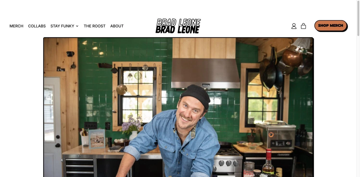 Brad Leone — captured interface
