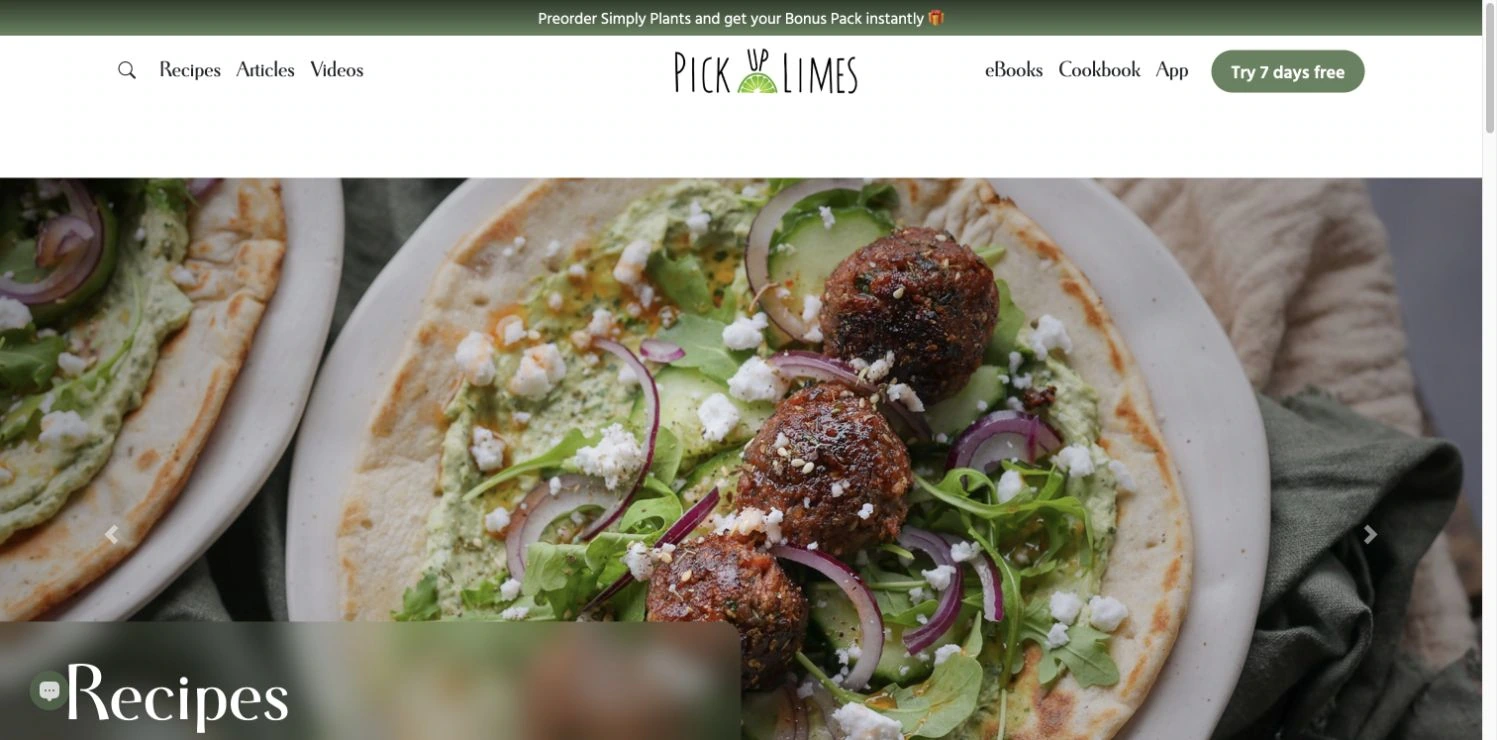 Sadia Badiei — Pick Up Limes — captured interface