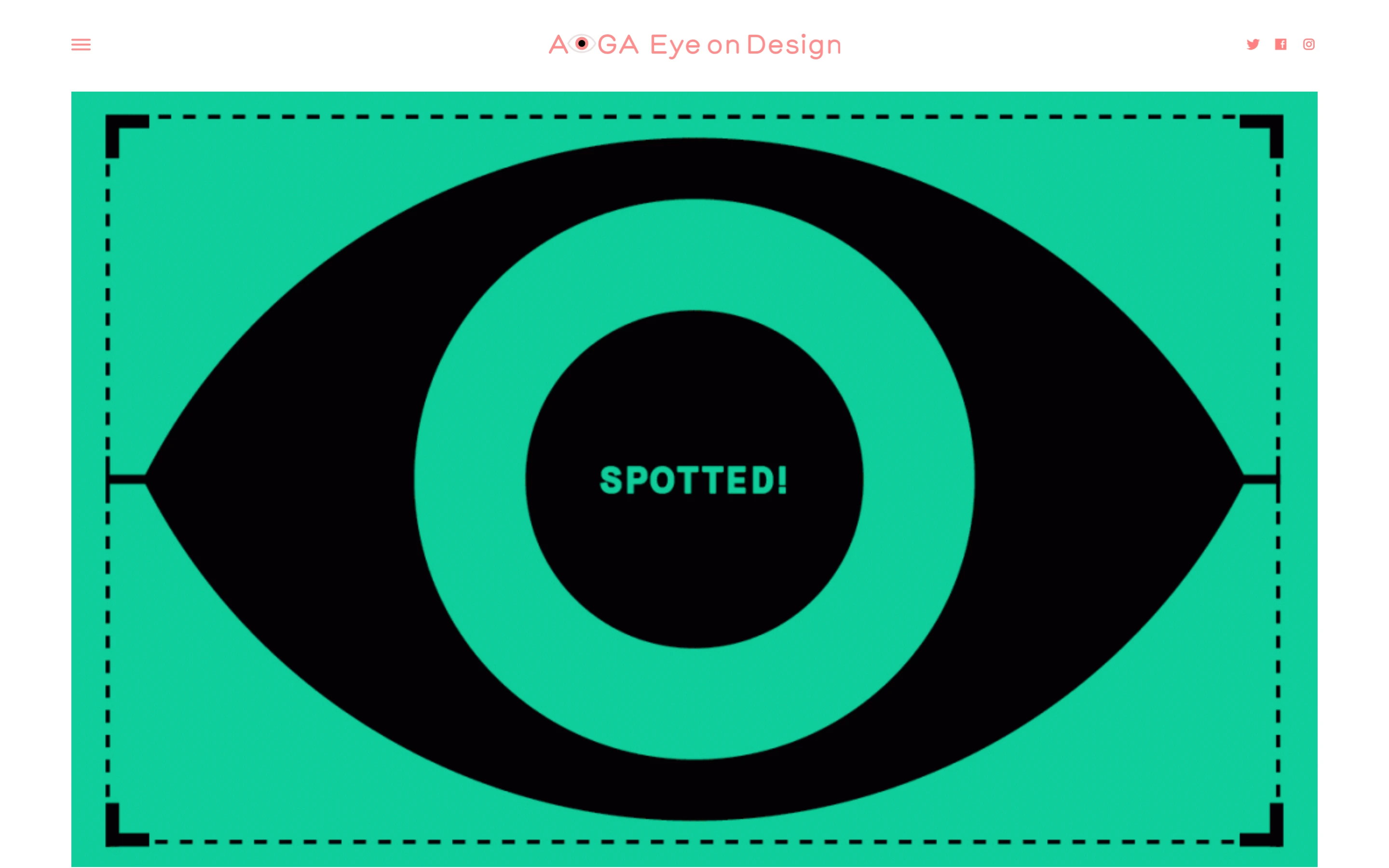Eye on Design — captured interface
