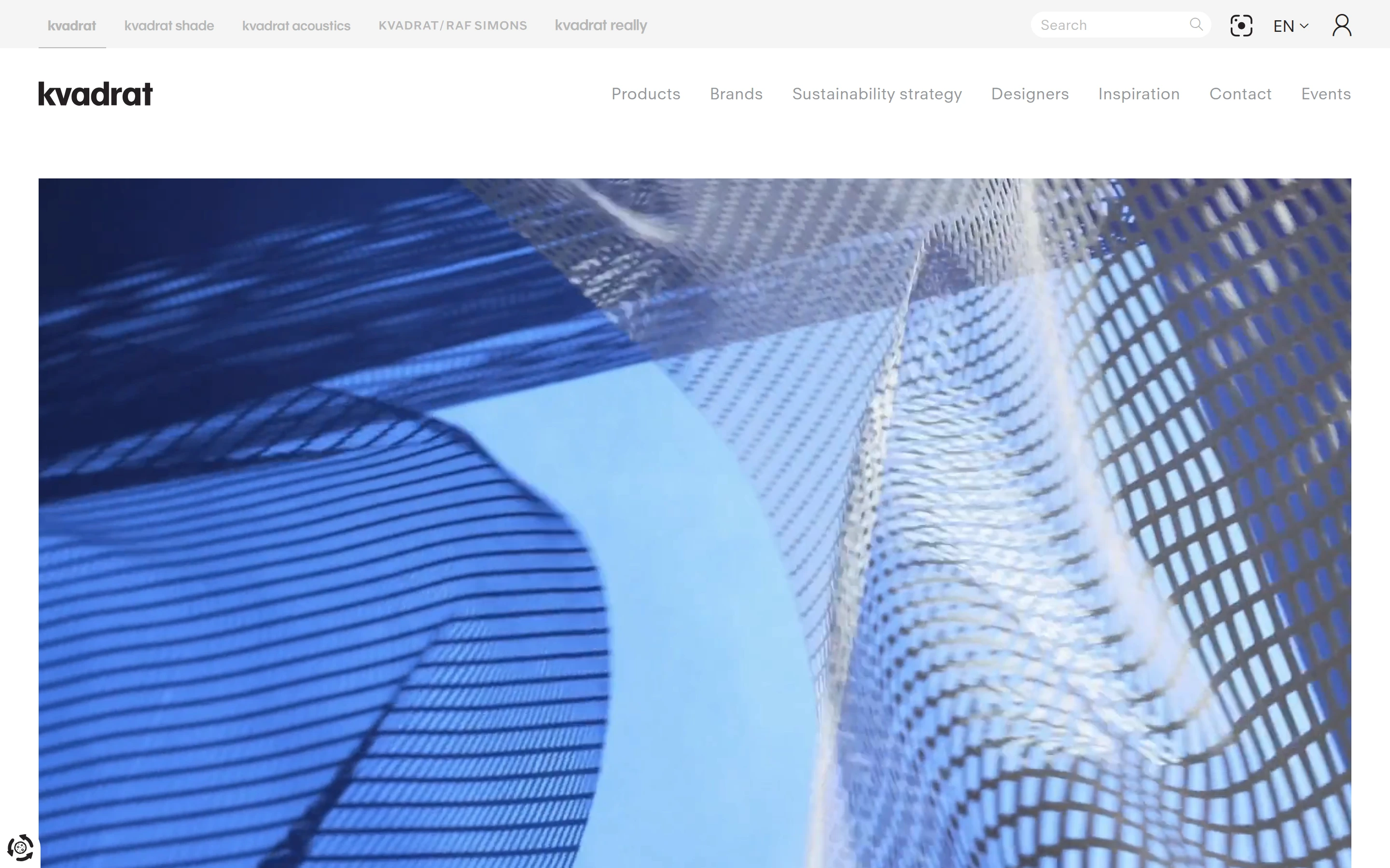 Kvadrat — captured interface