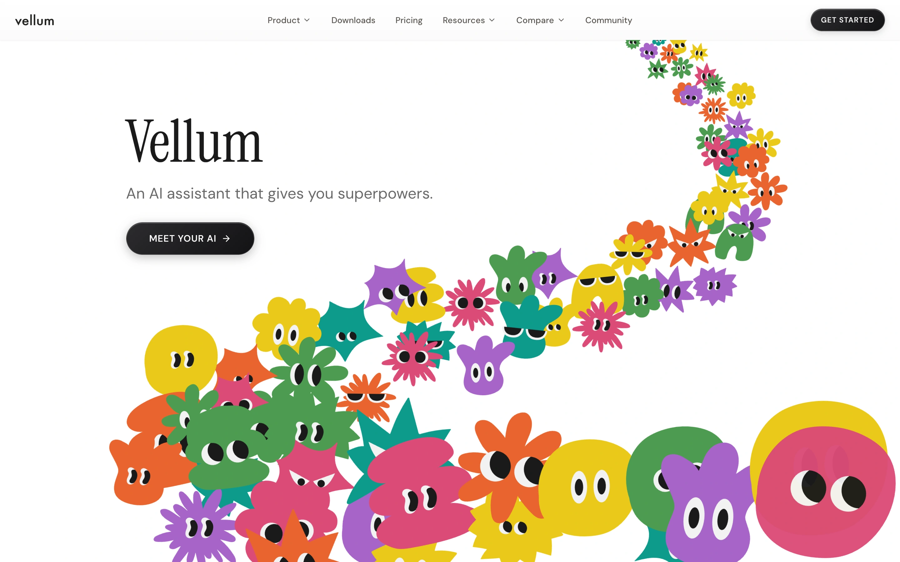 Vellum — captured interface