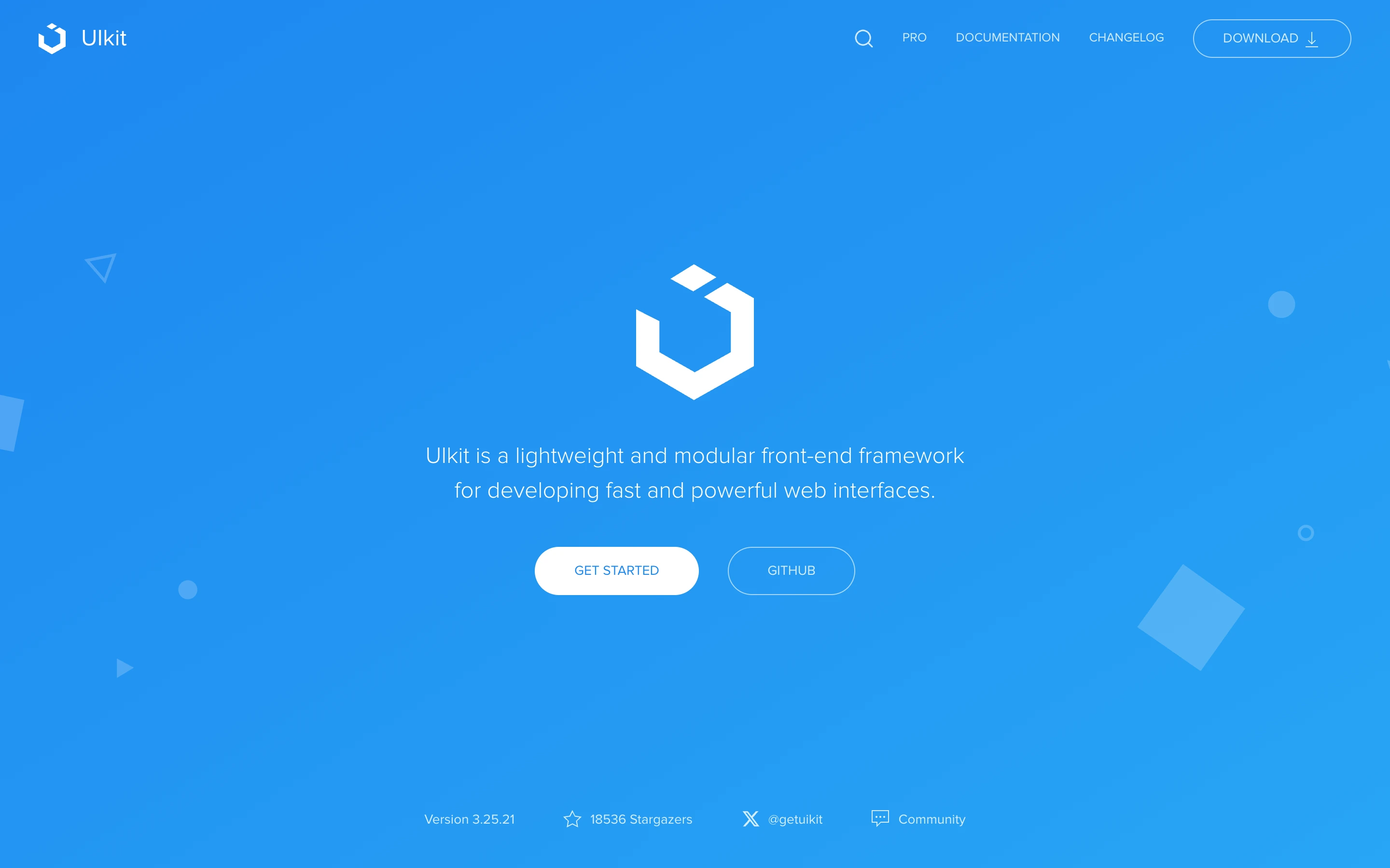 UIkit — captured interface