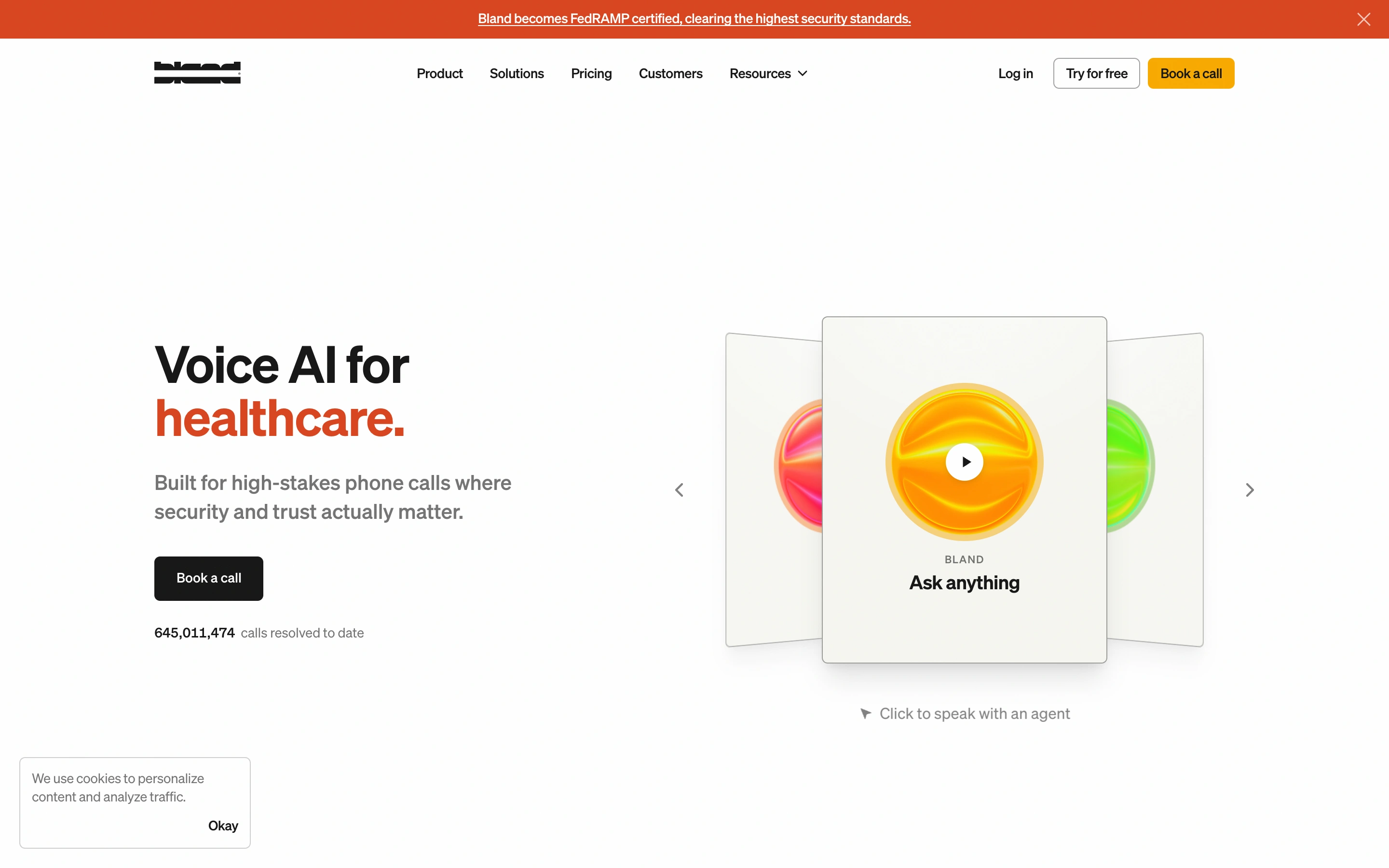 Bland — captured interface