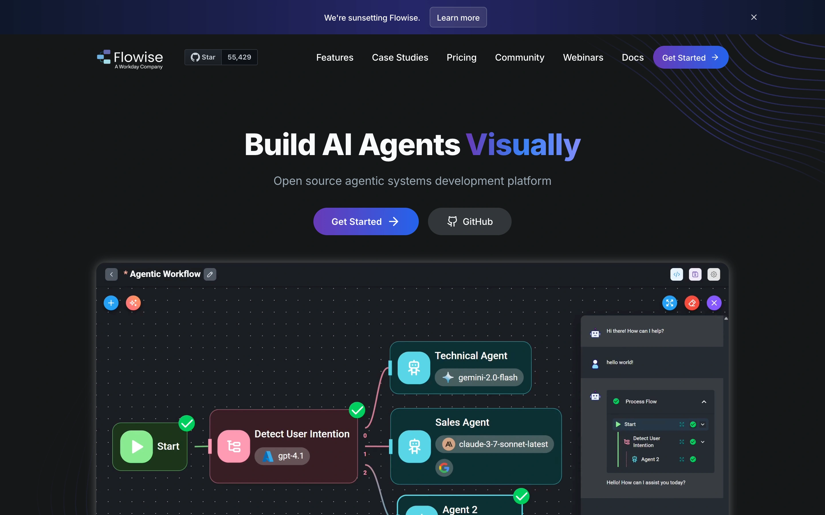 Flowise — captured interface