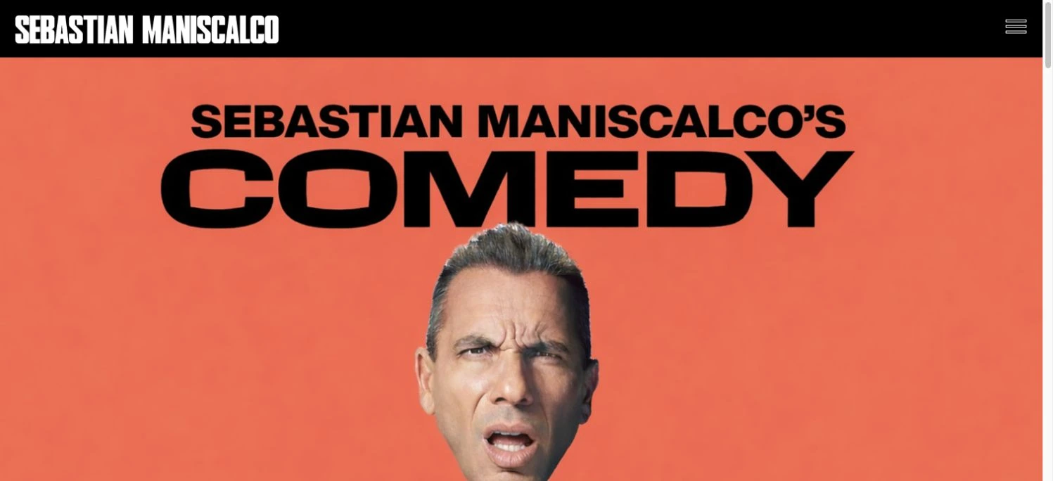 Sebastian Maniscalco — captured interface