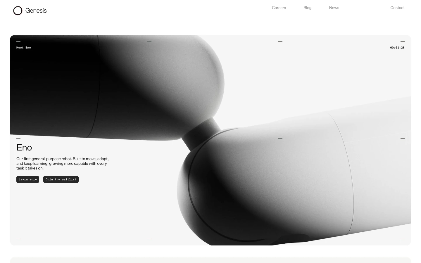 Genesis — captured interface