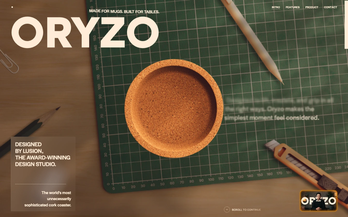 Oryzo AI — captured interface