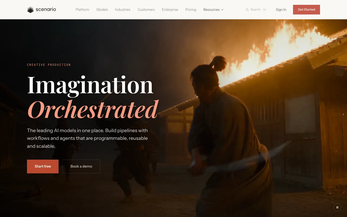 Scenario — captured interface