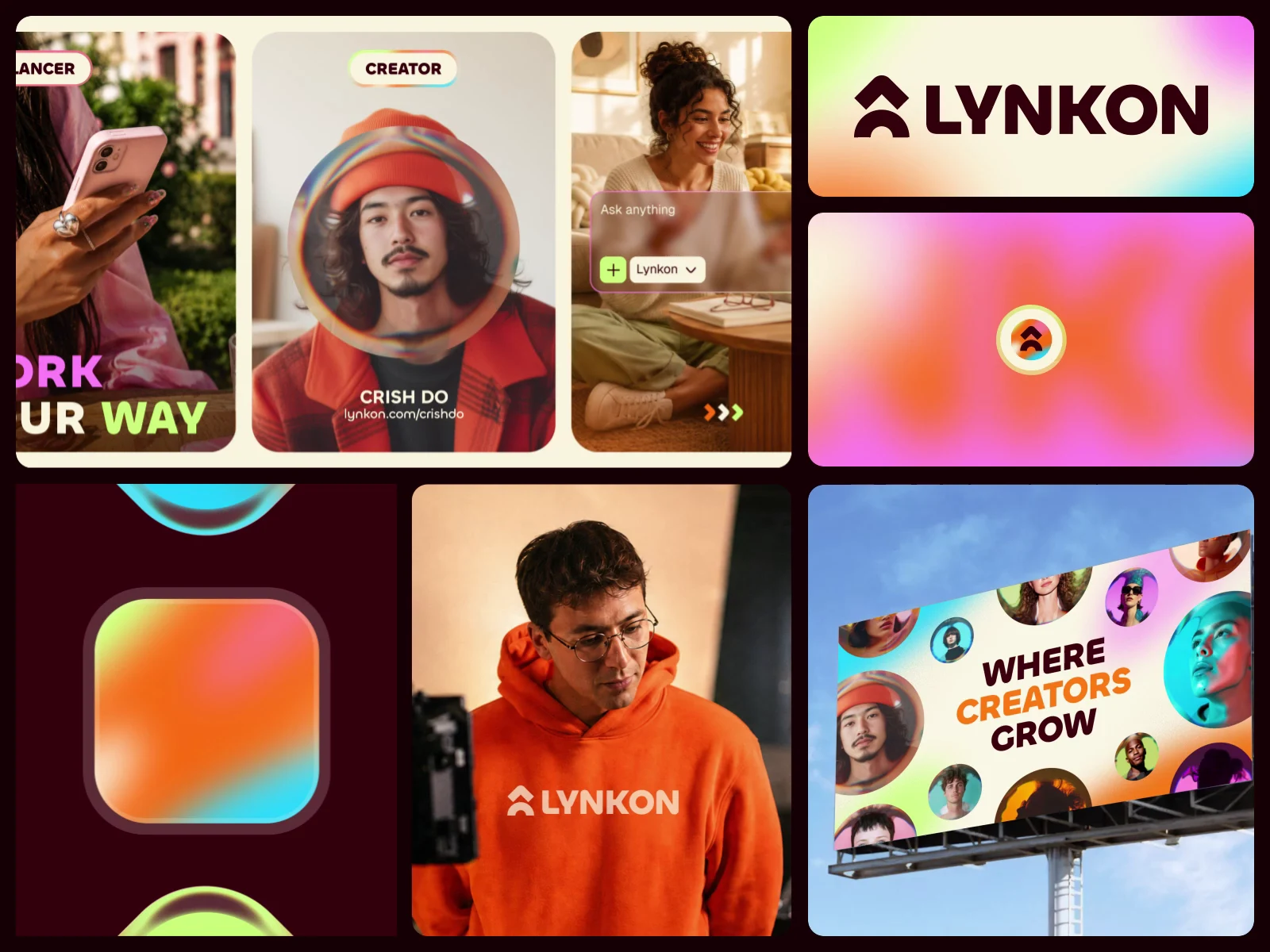 Brand Identity Design for Creator & Link-in-Bio Platforms preview