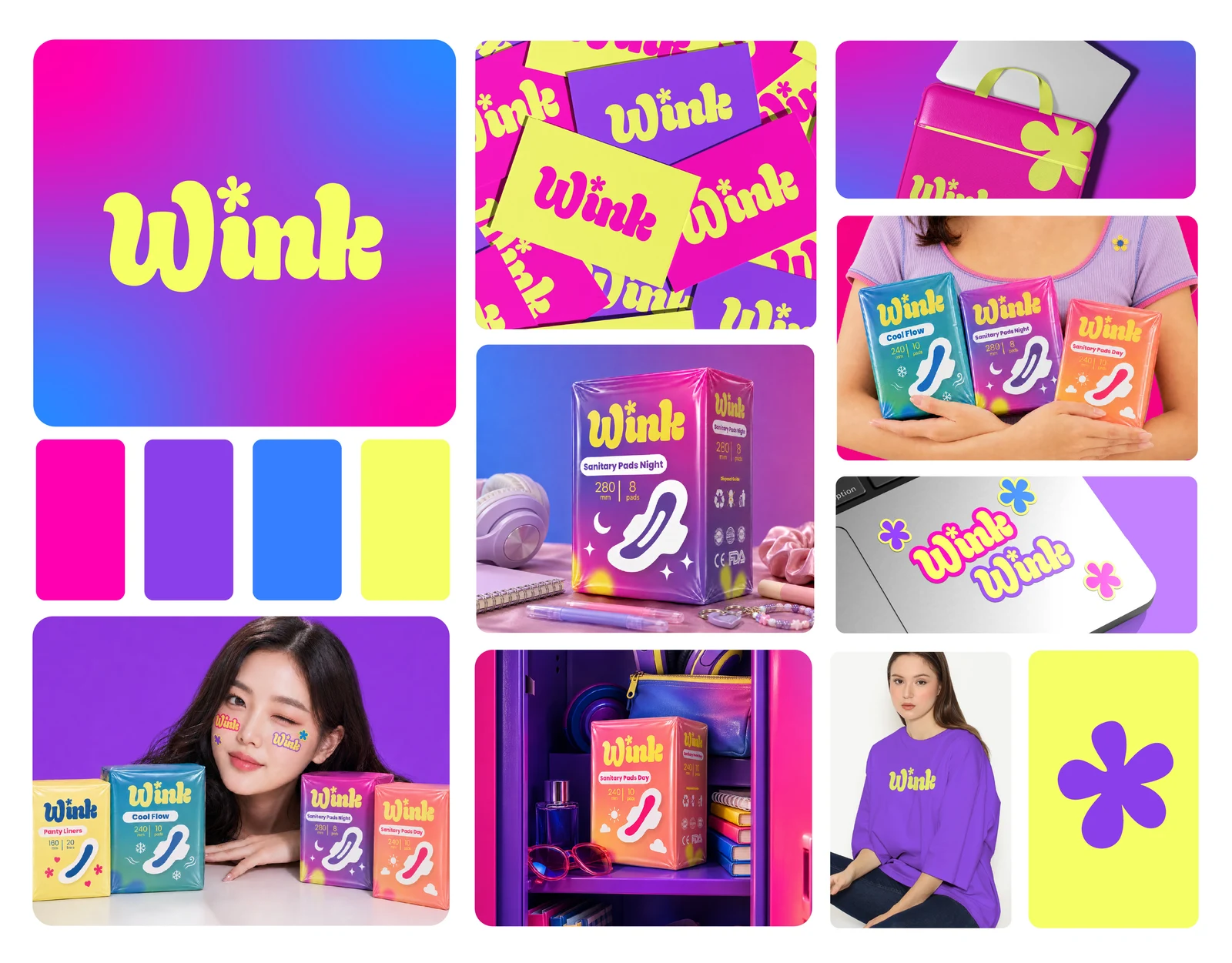 Logo, branding and packaging design preview