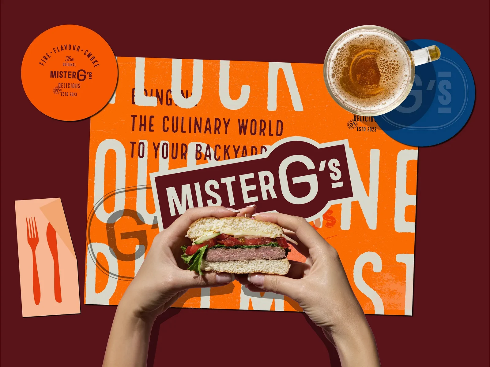 Fast Food Branding & Packaging Design for Mister G’s preview