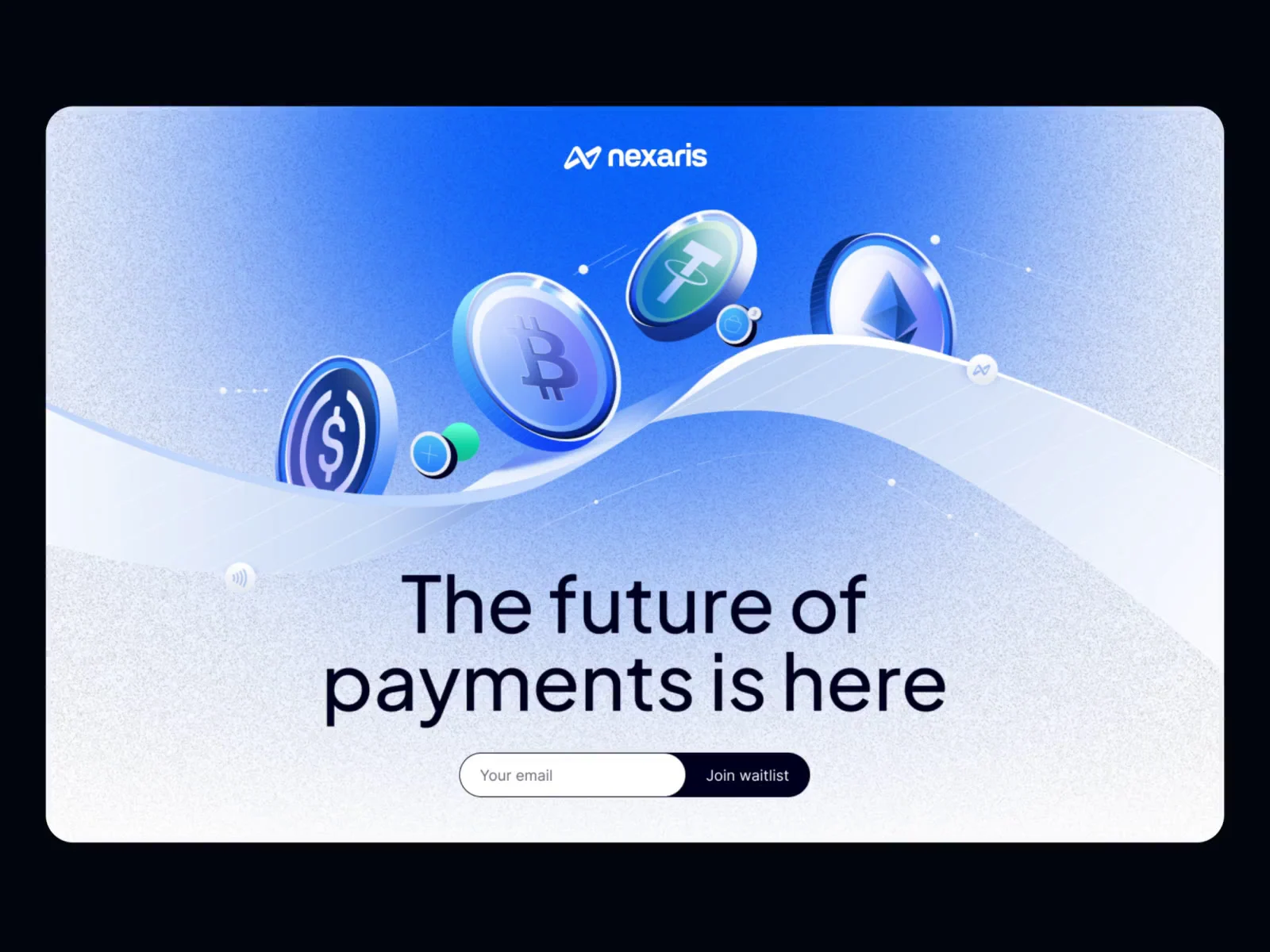 Landing Page for a Web3 Crypto Payments Platform preview