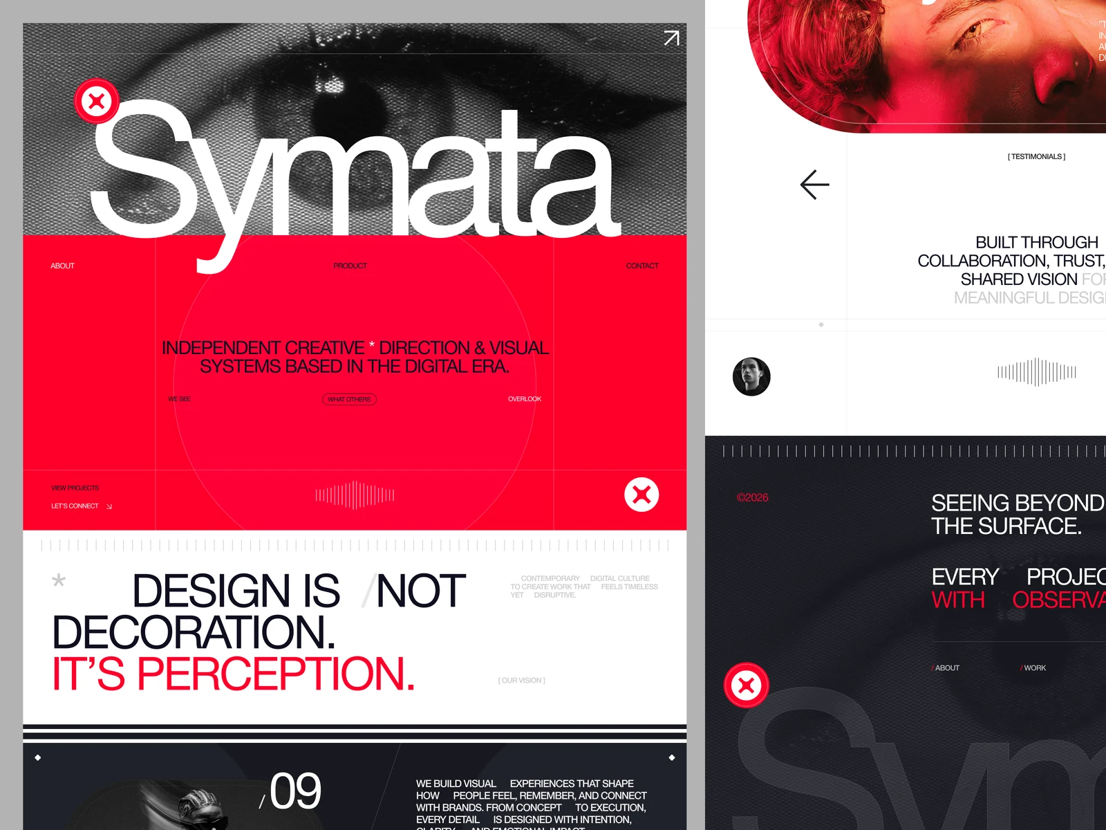 Symata - Landing Page Creative Studio preview