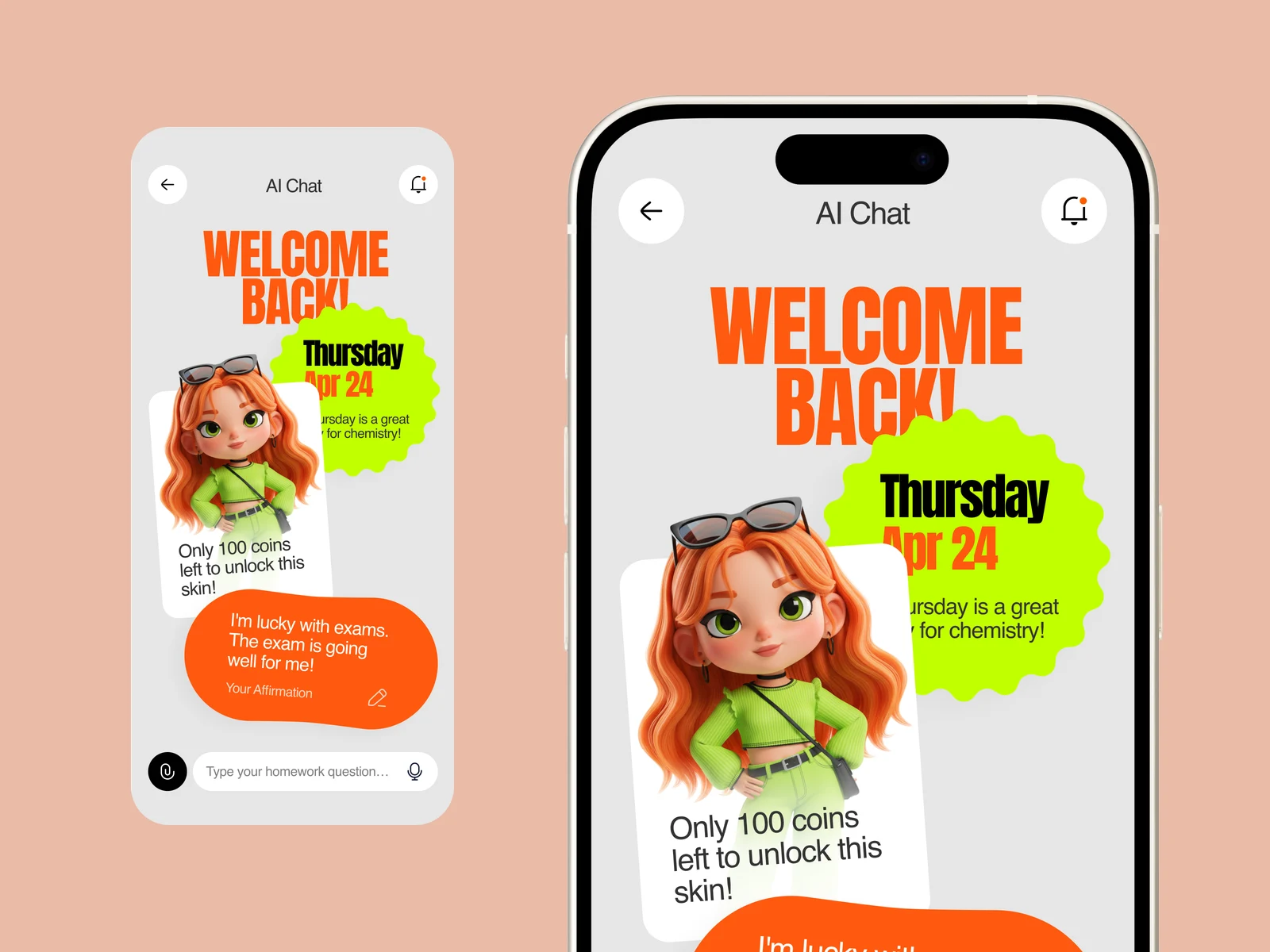 AI Learning Mobile App — Kids Education UI preview