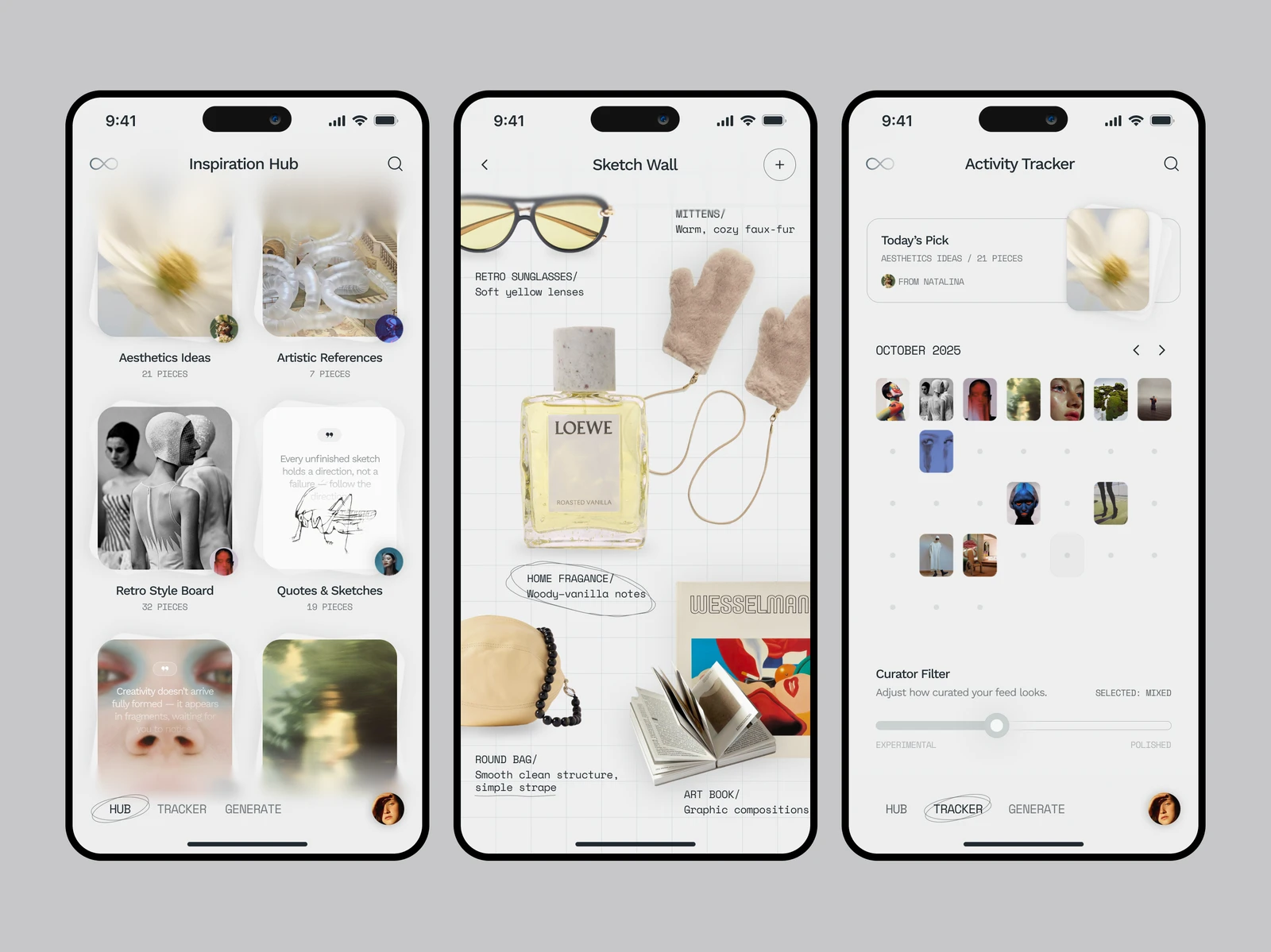 Creative Sketchbook Mobile App preview