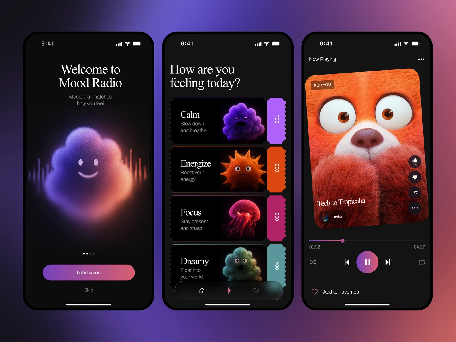 Music Discovery Mobile App preview