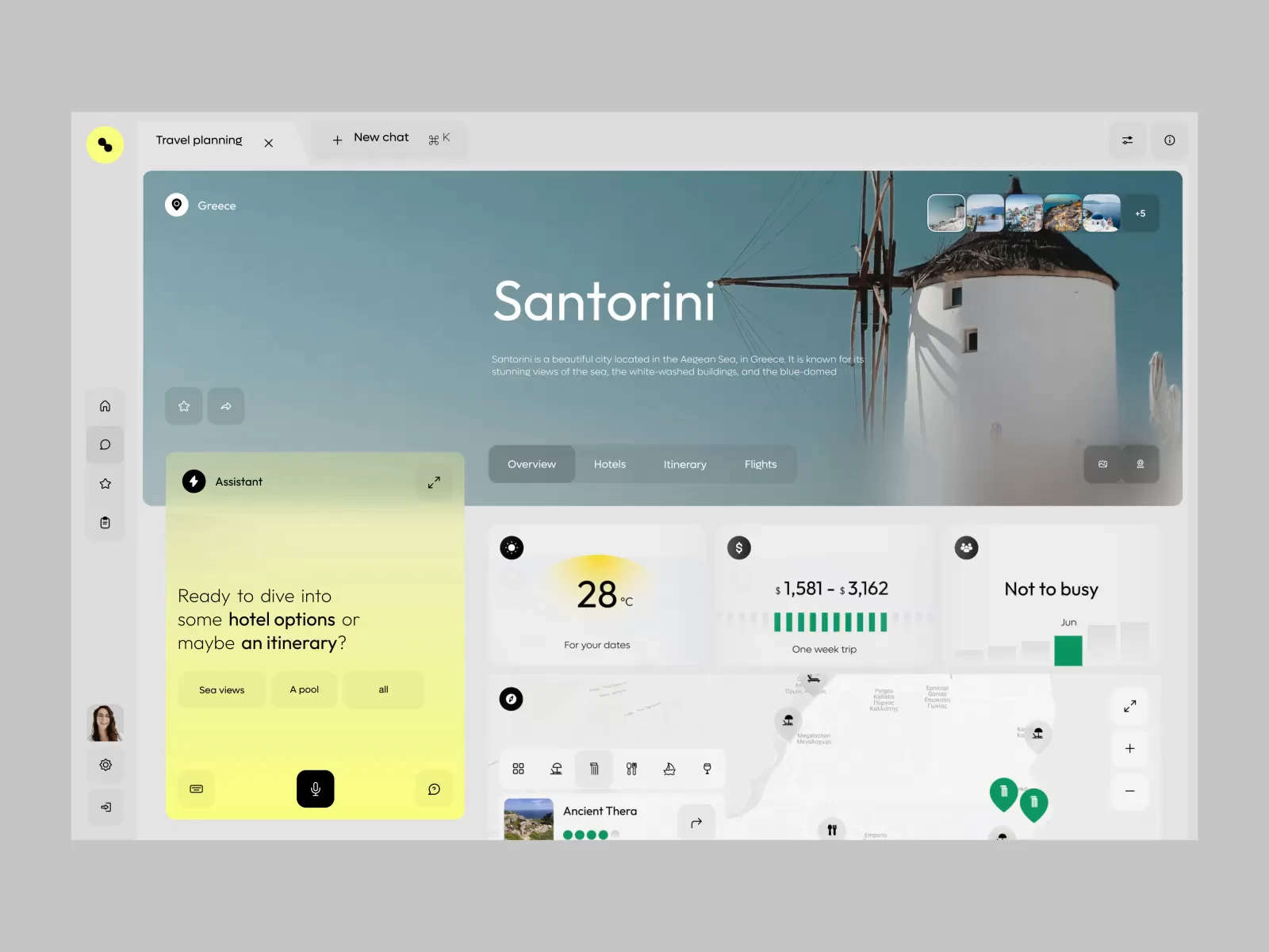 TripAI - SaaS Dashboard & UX UI Design preview