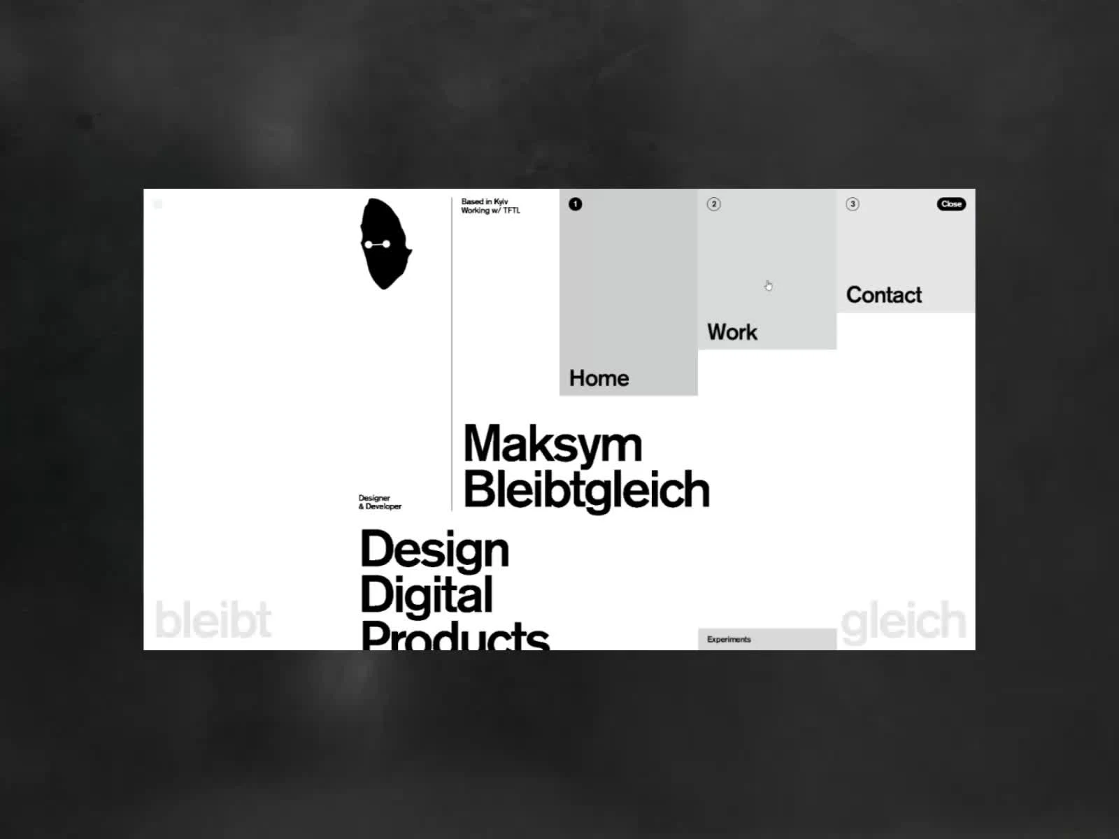 bleibtgleich'26 — captured interface